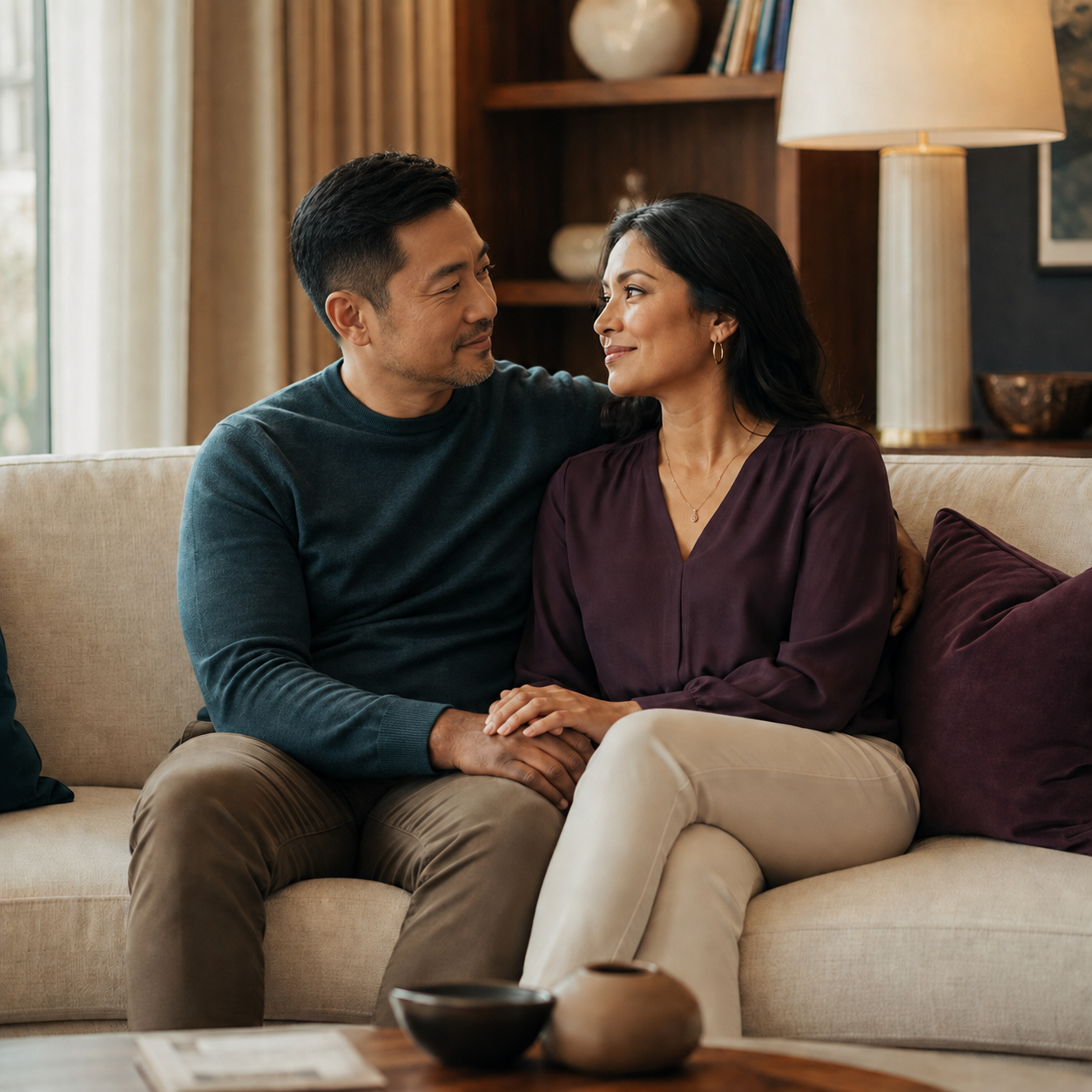 A more honest, connected relationship with intimacy.
